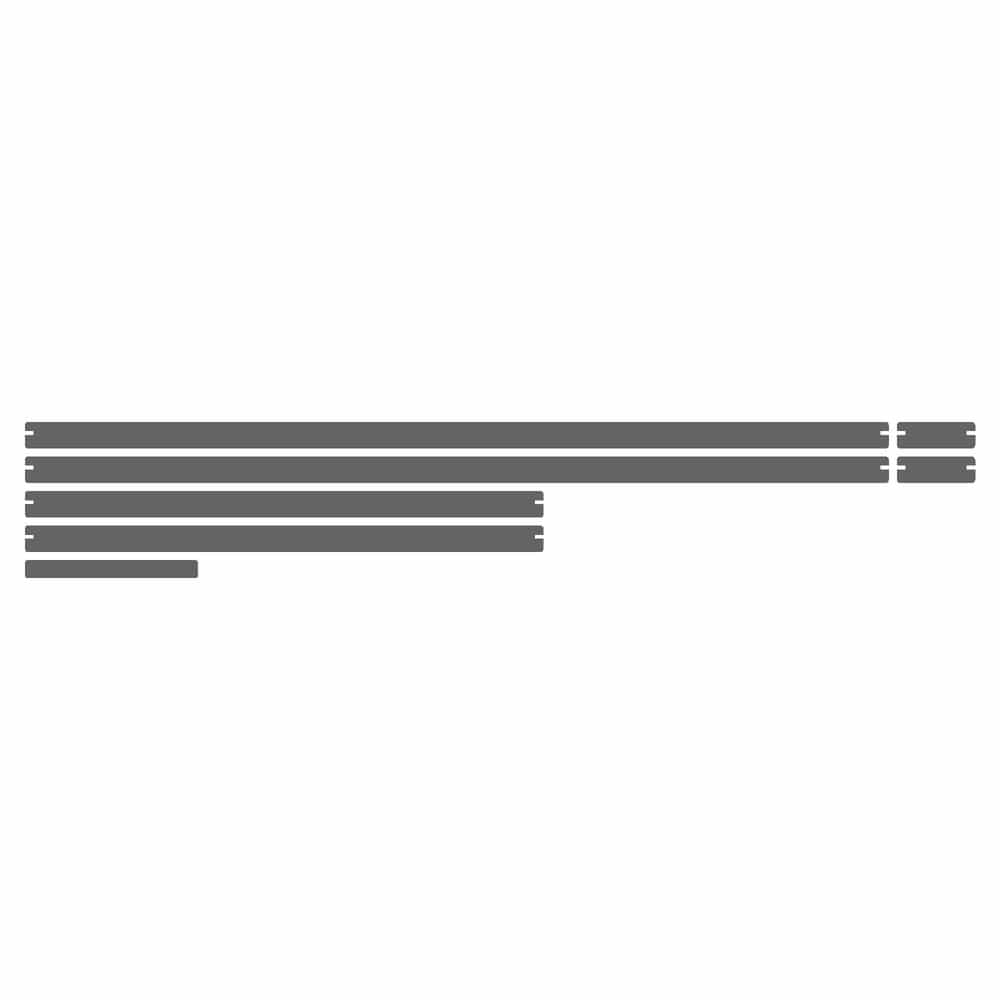 Vicrez Paint Protection PPF Pre-Cut Kit, Door Edge Guards vpp129614 for Cadillac XT5 SUV 2017-2019