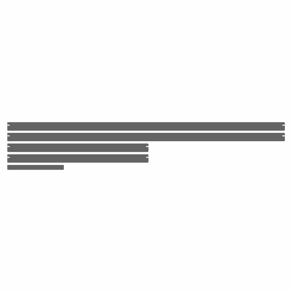 Vicrez Paint Protection PPF Pre-Cut Kit, Door Edge Guards vpp143203 for Dodge Charger Sedan 2015-2023