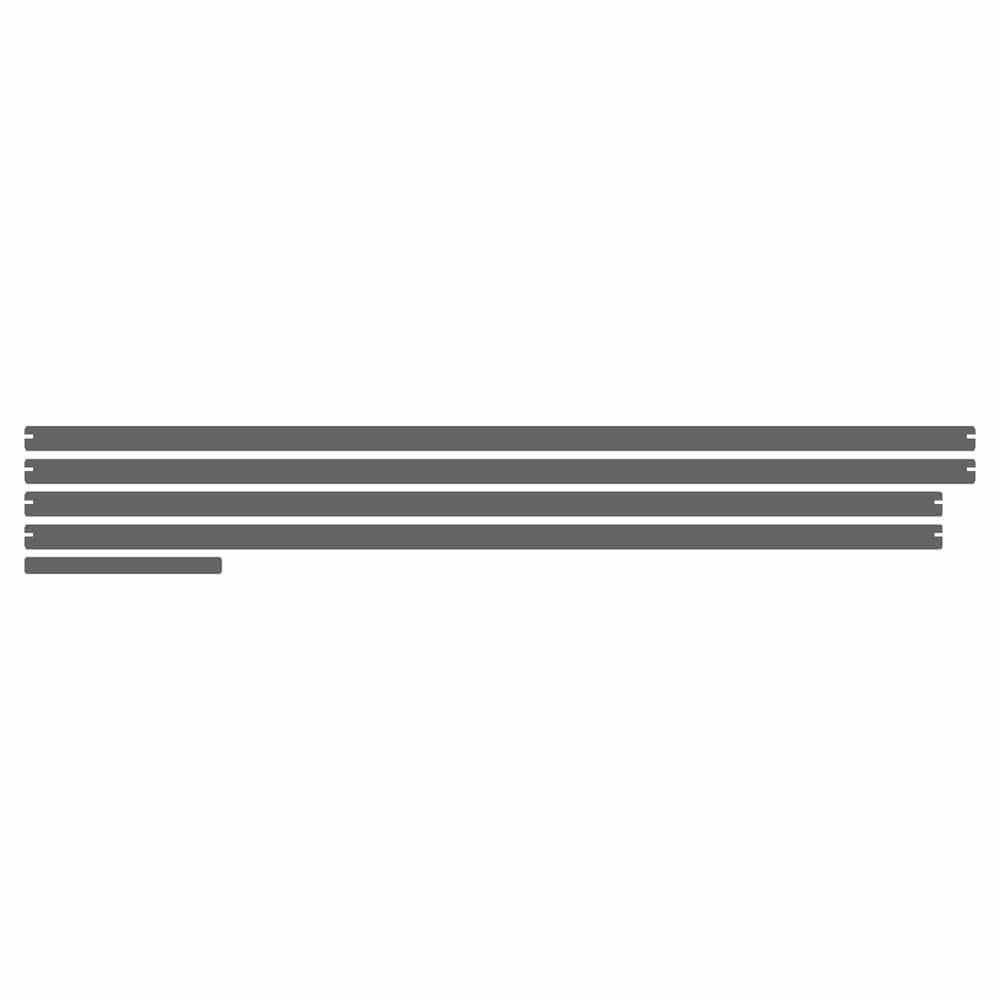Vicrez Paint Protection PPF Pre-Cut Kit, Door Edge Guards vpp159049 for GMC Canyon Crew Pickup 2023-2026