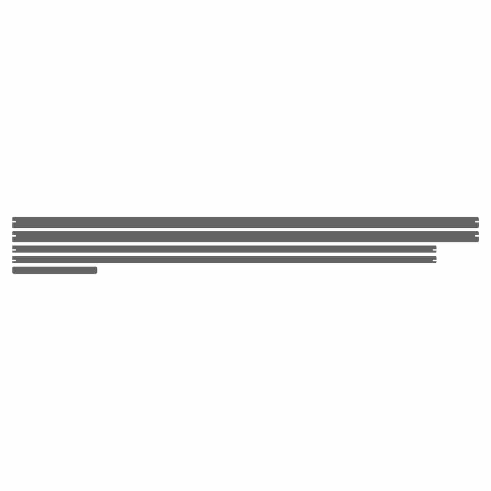 Vicrez Paint Protection PPF Pre-Cut Kit, Door Edge Guards vpp223242 for Ram 1500 Crew Pickup 2019-2024