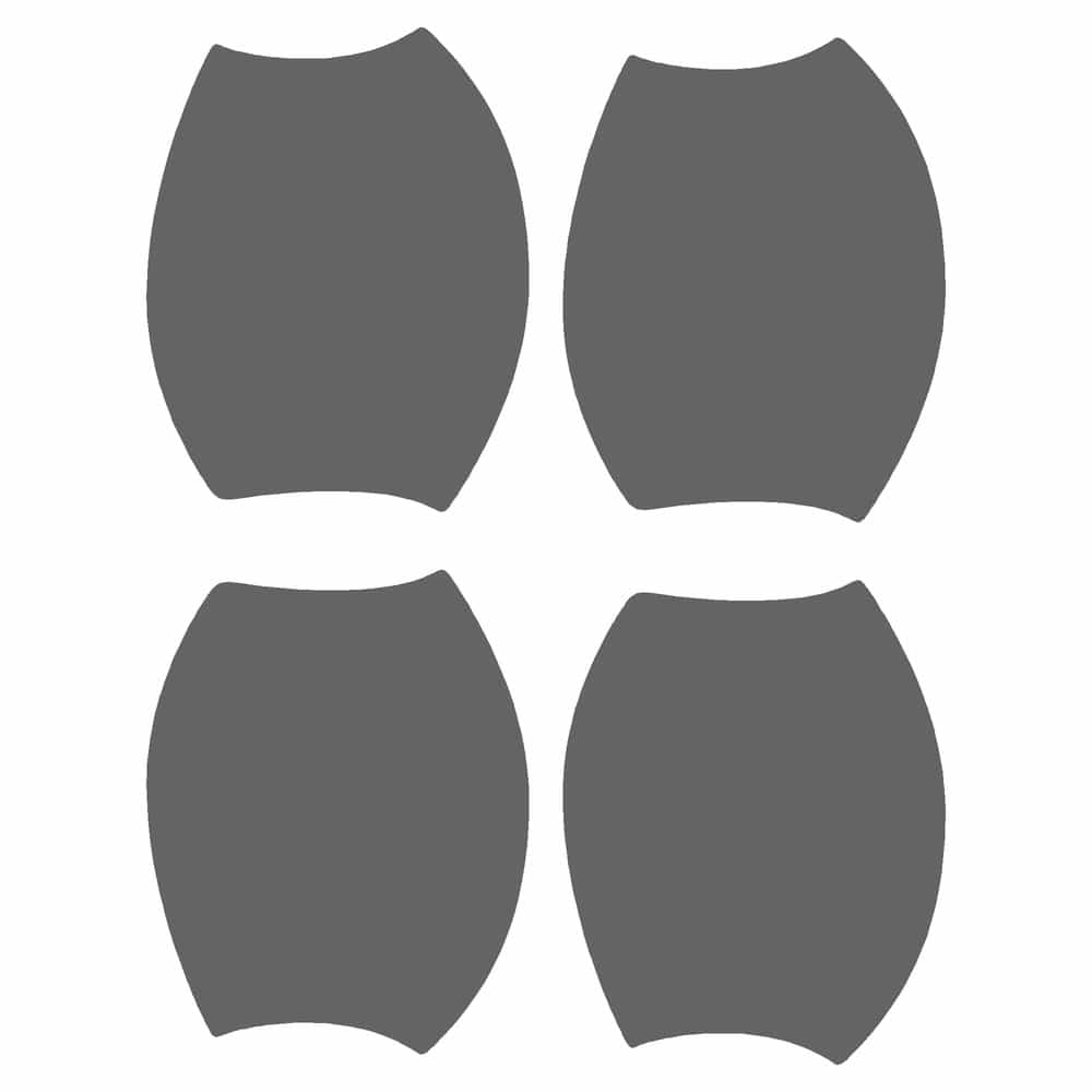 Vicrez Paint Protection PPF Pre-Cut Kit, Door Handles vpp100832 for Acura RDX SUV 2007-2009