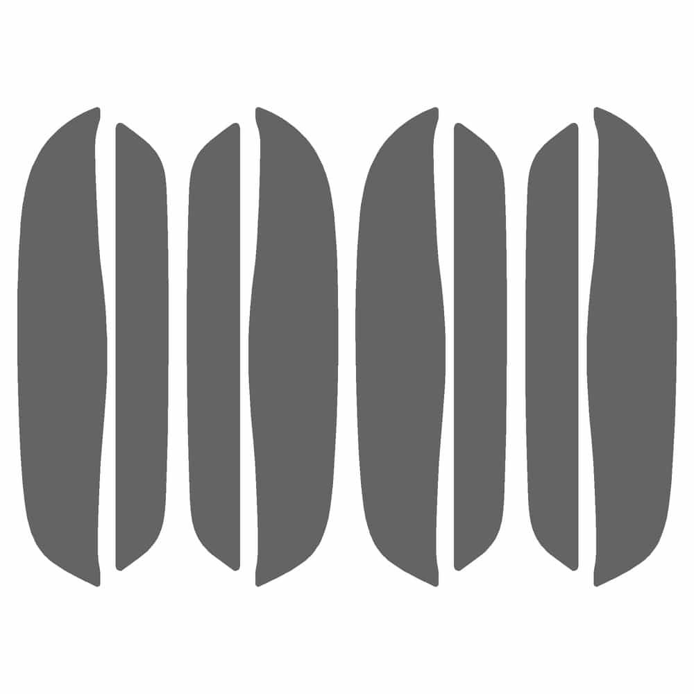 Vicrez Paint Protection PPF Pre-Cut Kit, Door Handles vpp120203 for BMW X1 SUV 2023-2026