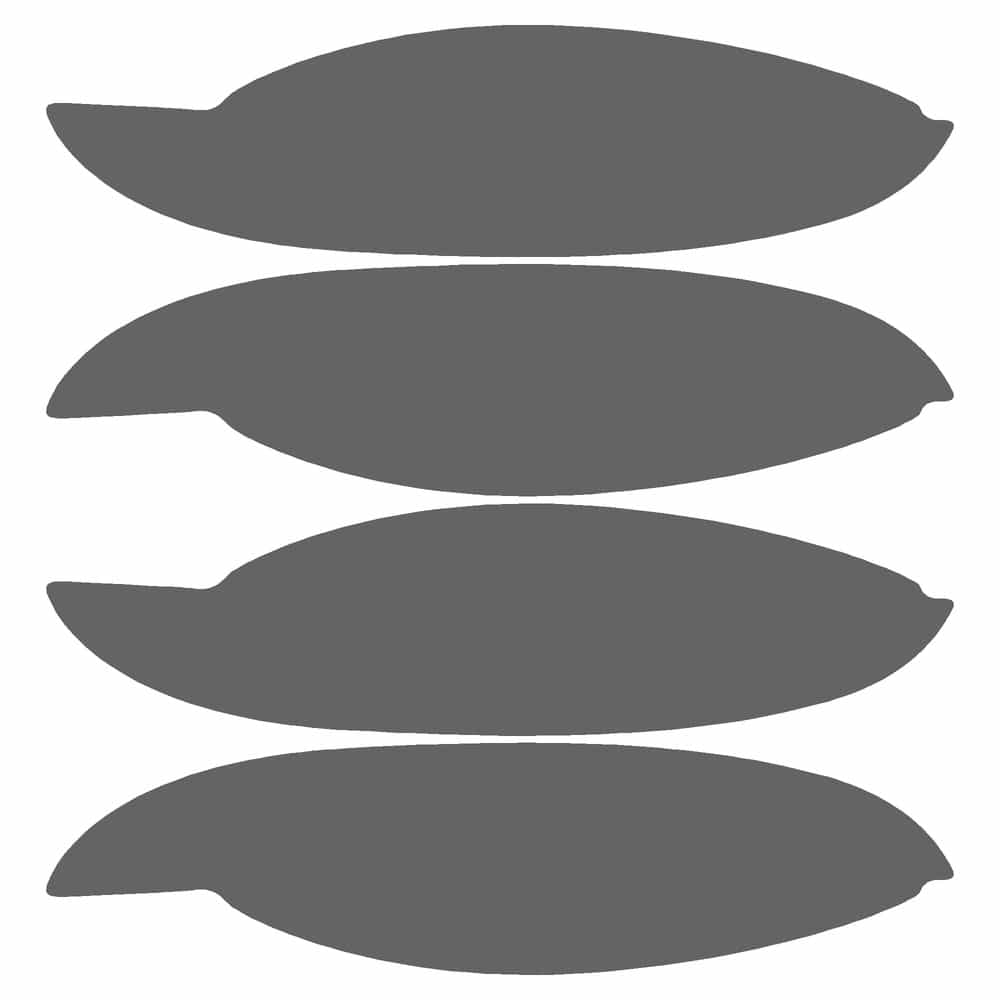 Vicrez Paint Protection PPF Pre-Cut Kit, Door Handles vpp130076 for Chevrolet Aveo Sedan 2004-2006