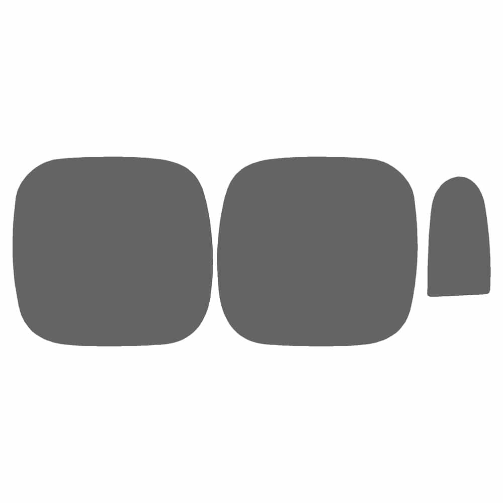 Vicrez Paint Protection PPF Pre-Cut Kit, Door Handles vpp131636 for Chevrolet Cobalt Coupe 2005-2010