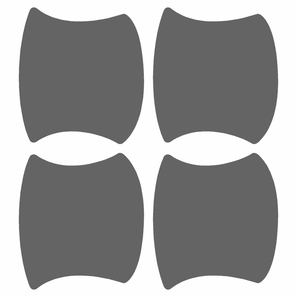 Vicrez Paint Protection PPF Pre-Cut Kit, Door Handles vpp131968 for Chevrolet Colorado Crew Pickup 2023-2026