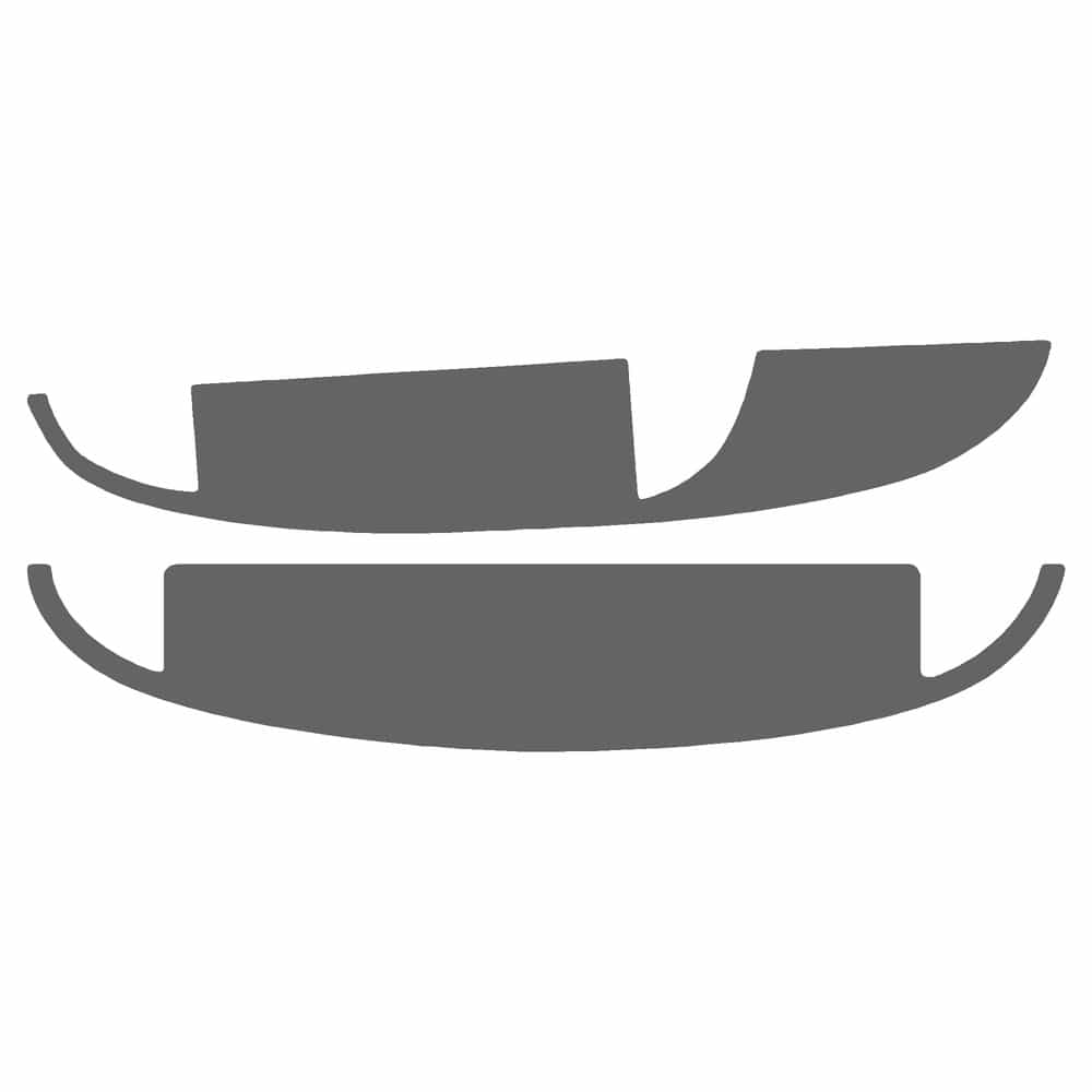 Vicrez Paint Protection PPF Pre-Cut Kit, Door Handles vpp132556 for Chevrolet Corvette 2000-2004