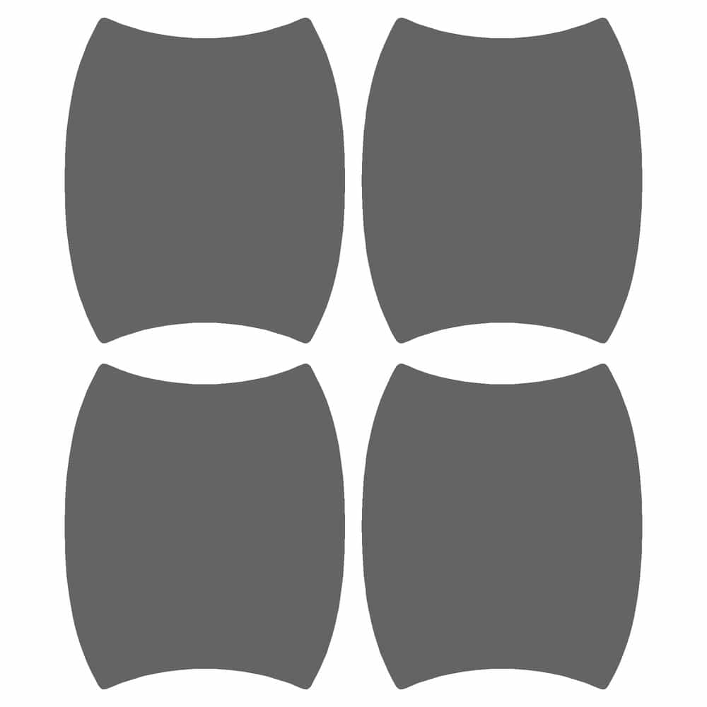 Vicrez Paint Protection PPF Pre-Cut Kit, Door Handles vpp137498 for Chevrolet Silverado Crew Pickup 2024-2026
