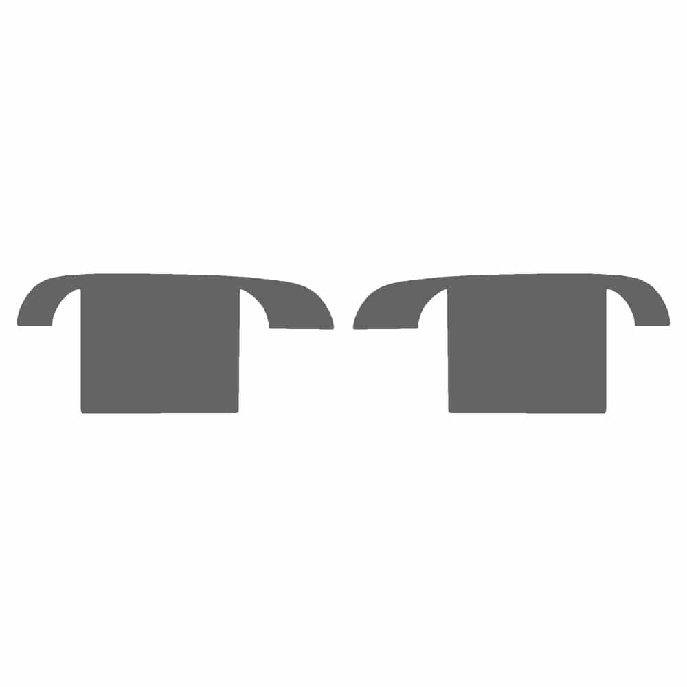 Vicrez Paint Protection PPF Pre-Cut Kit, Door Handles vpp138089 for Chevrolet Silverado 2003-2005