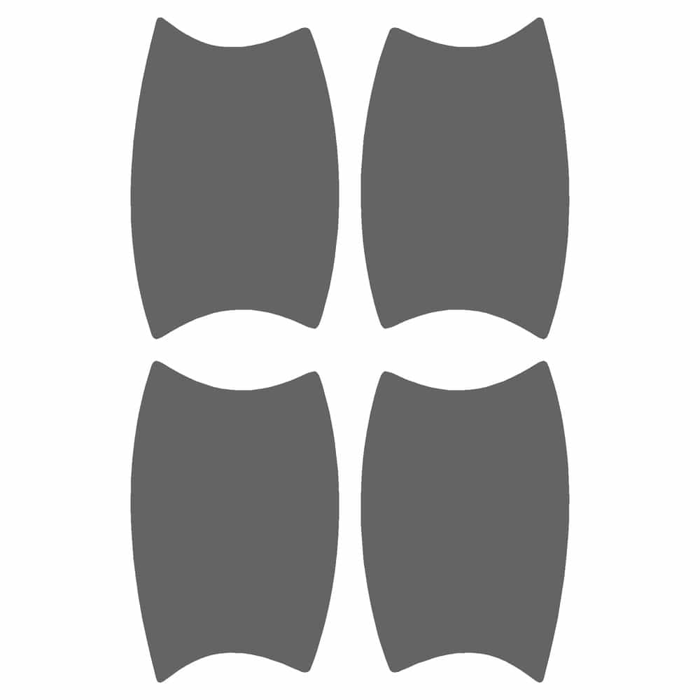 Vicrez Paint Protection PPF Pre-Cut Kit, Door Handles vpp141611 for Chrysler 200C Sedan 2015-2016