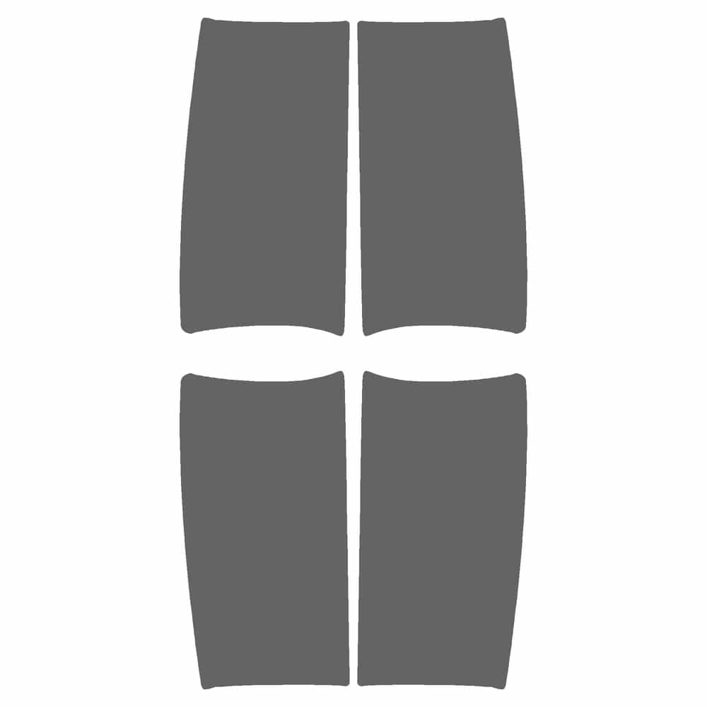 Vicrez Paint Protection PPF Pre-Cut Kit, Door Handles vpp141896 for Chrysler Aspen SUV 2007-2008