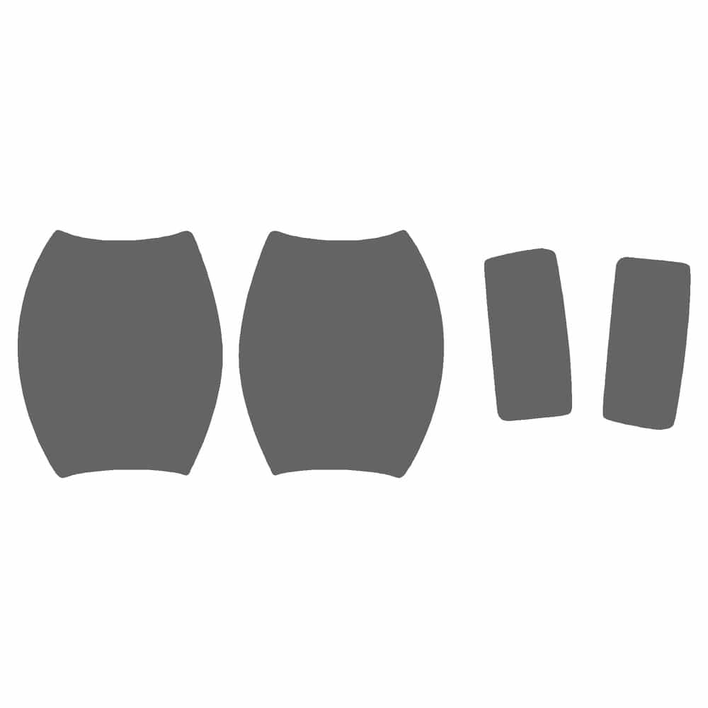 Vicrez Paint Protection PPF Pre-Cut Kit, Door Handles vpp142162 for Chrysler Sebring Convertible 2008-2011