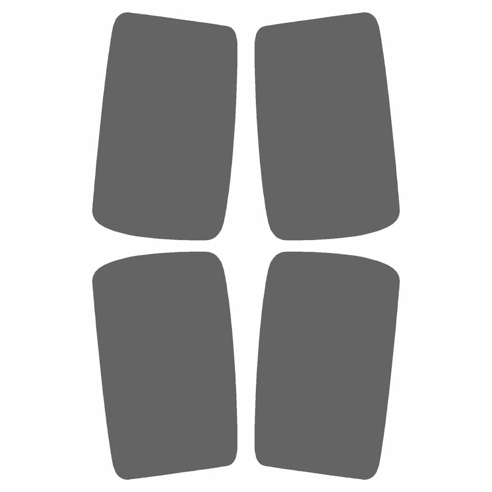 Vicrez Paint Protection PPF Pre-Cut Kit, Door Handles vpp142259 for Chrysler Town & Country Minivan 2003-2004