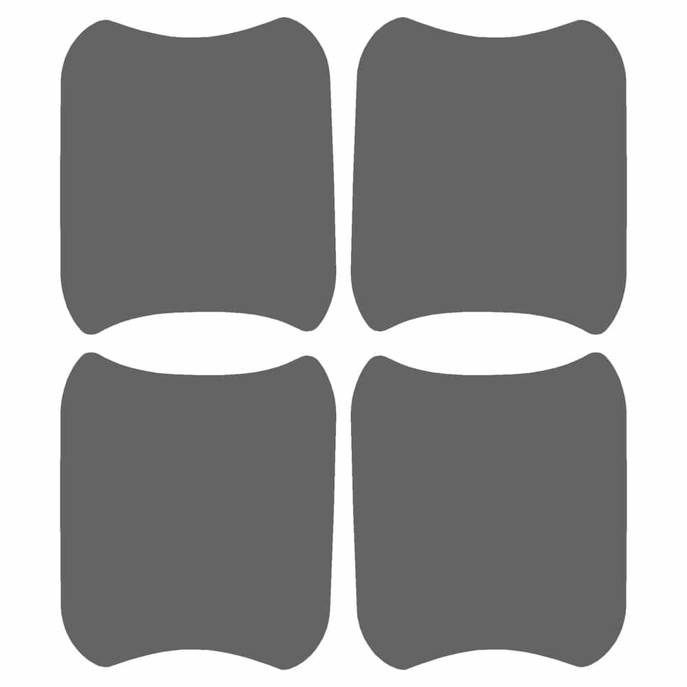 Vicrez Paint Protection PPF Pre-Cut Kit, Door Handles vpp146990 for Ford Bronco SUV 2021-2026