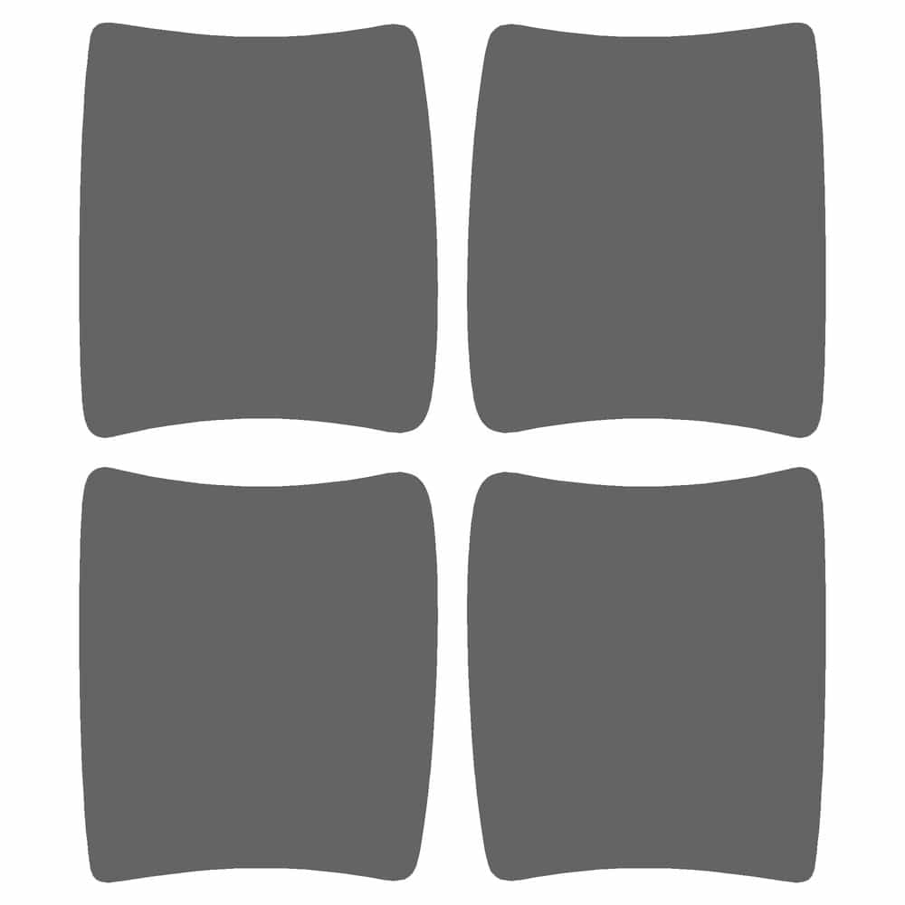 Vicrez Paint Protection PPF Pre-Cut Kit, Door Handles vpp147605 for Ford Edge SUV 2015-2018