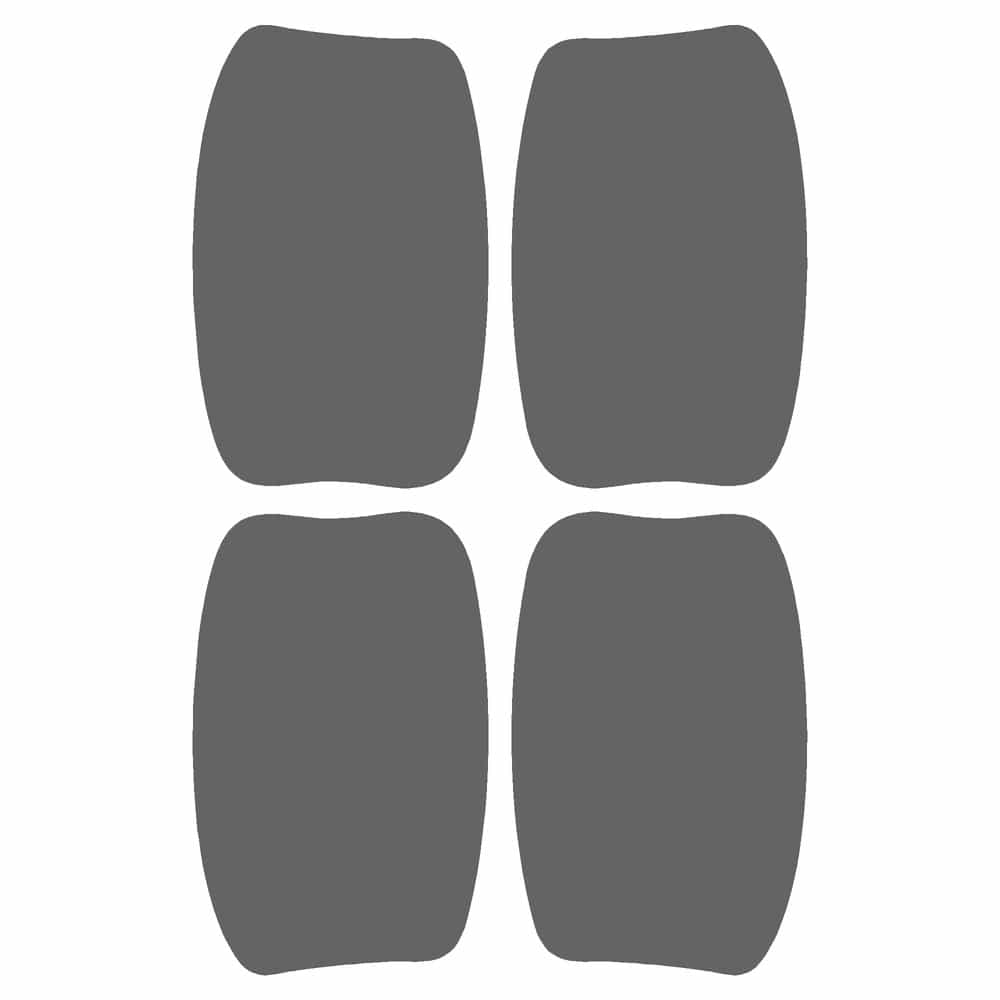 Vicrez Paint Protection PPF Pre-Cut Kit, Door Handles vpp160532 for GMC Sierra Crew Pickup 2016-2018