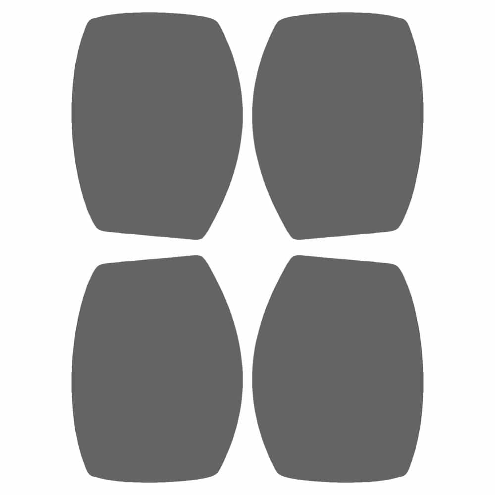 Vicrez Paint Protection PPF Pre-Cut Kit, Door Handles vpp172755 for Hyundai Sonata Sedan 2014