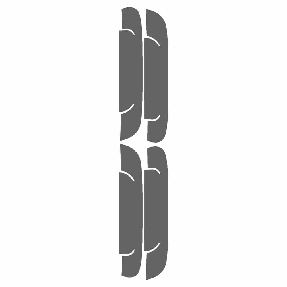 Vicrez Paint Protection PPF Pre-Cut Kit, Door Handles vpp174630 for Infiniti Q45 Sedan 2005