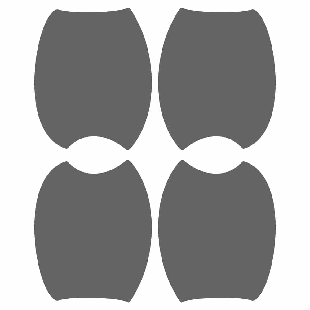 Vicrez Paint Protection PPF Pre-Cut Kit, Door Handles vpp174810 for Infiniti Q70 Sedan 2015-2019