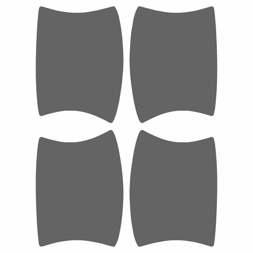 Vicrez Paint Protection PPF Pre-Cut Kit, Door Handles vpp185995 for KIA Stinger Sedan 2018-2021