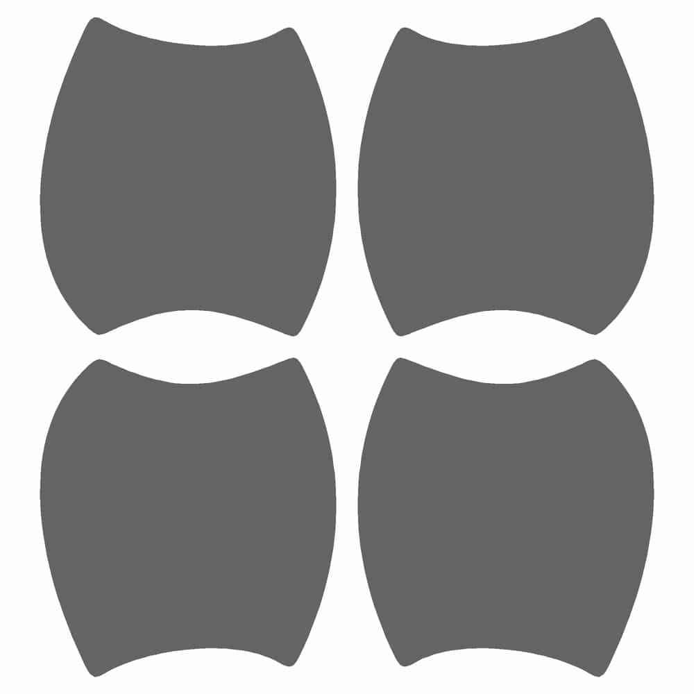 Vicrez Paint Protection PPF Pre-Cut Kit, Door Handles vpp187650 for Land Rover Range Rover Evoque Hatchback 2014-2015