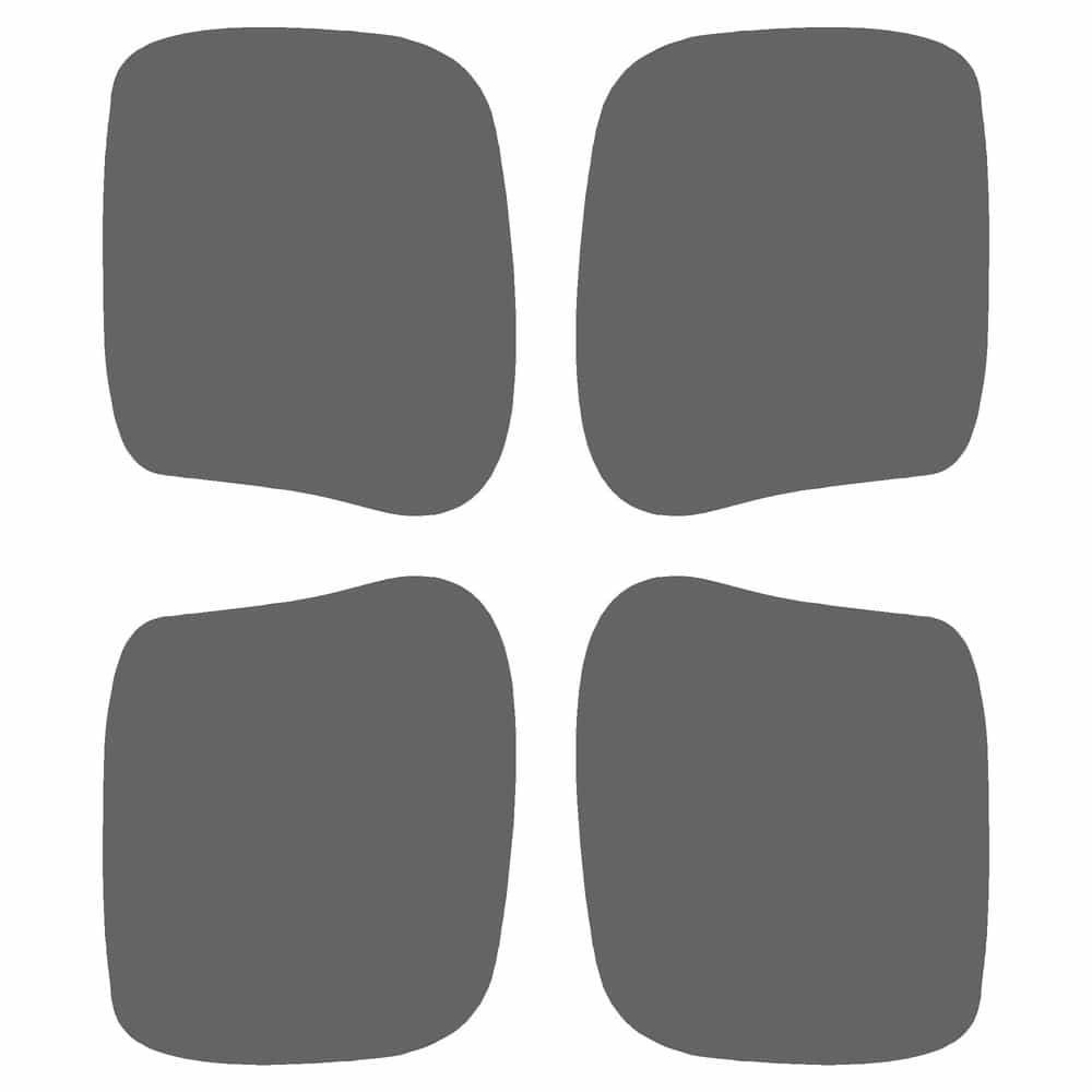 Vicrez Paint Protection PPF Pre-Cut Kit, Door Handles vpp190724 for Lexus LS Sedan 2004-2006