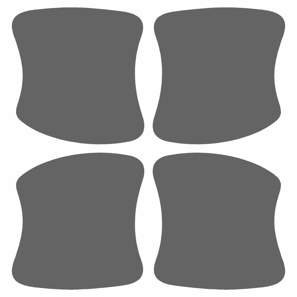 Vicrez Paint Protection PPF Pre-Cut Kit, Door Handles vpp192263 for Lexus RX SUV 2015