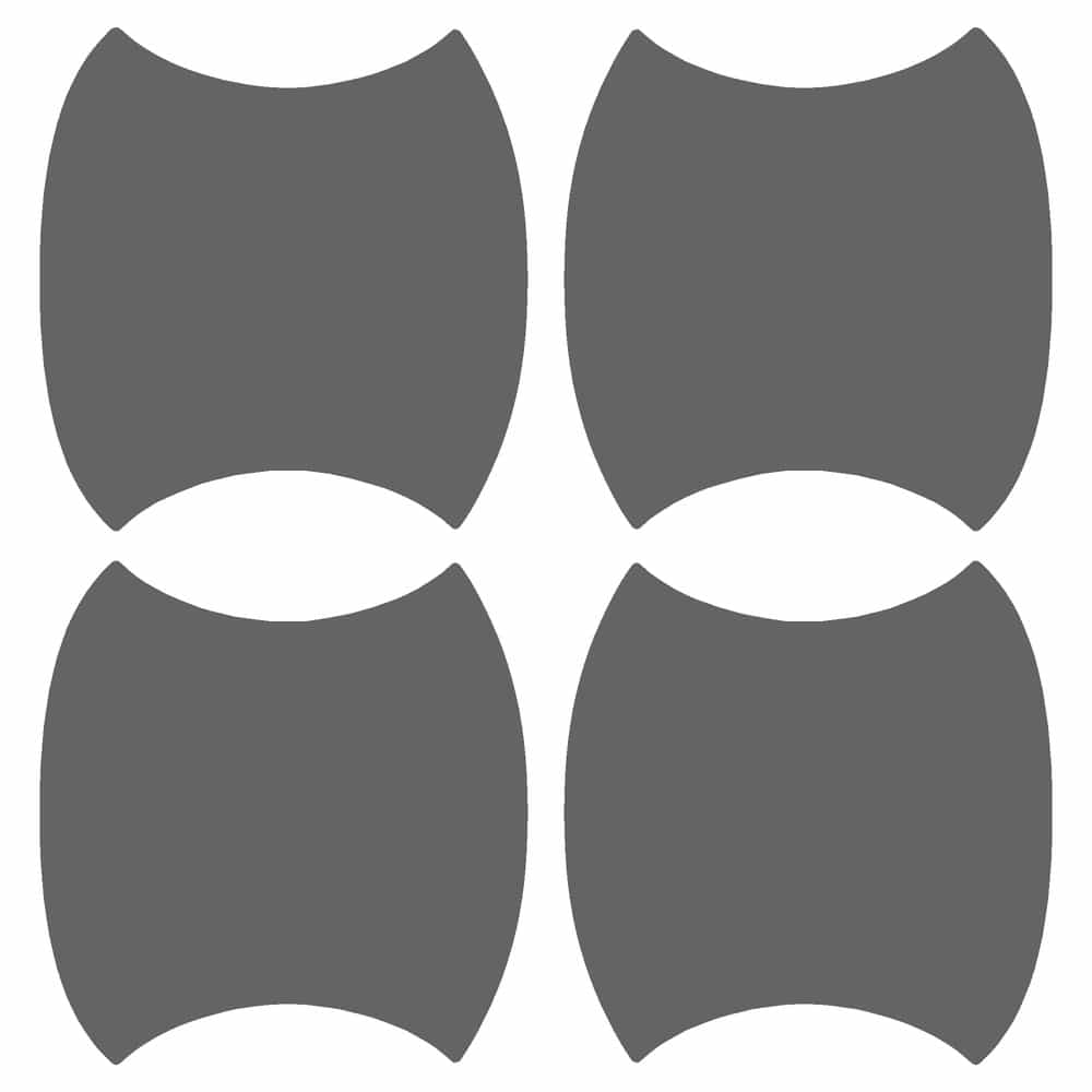 Vicrez Paint Protection PPF Pre-Cut Kit, Door Handles vpp192381 for Lexus RX SUV 2023-2026