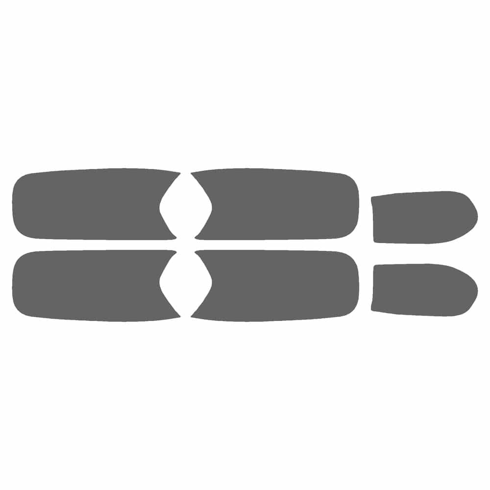 Vicrez Paint Protection PPF Pre-Cut Kit, Door Handles vpp193831 for Lincoln LS Sedan 2006