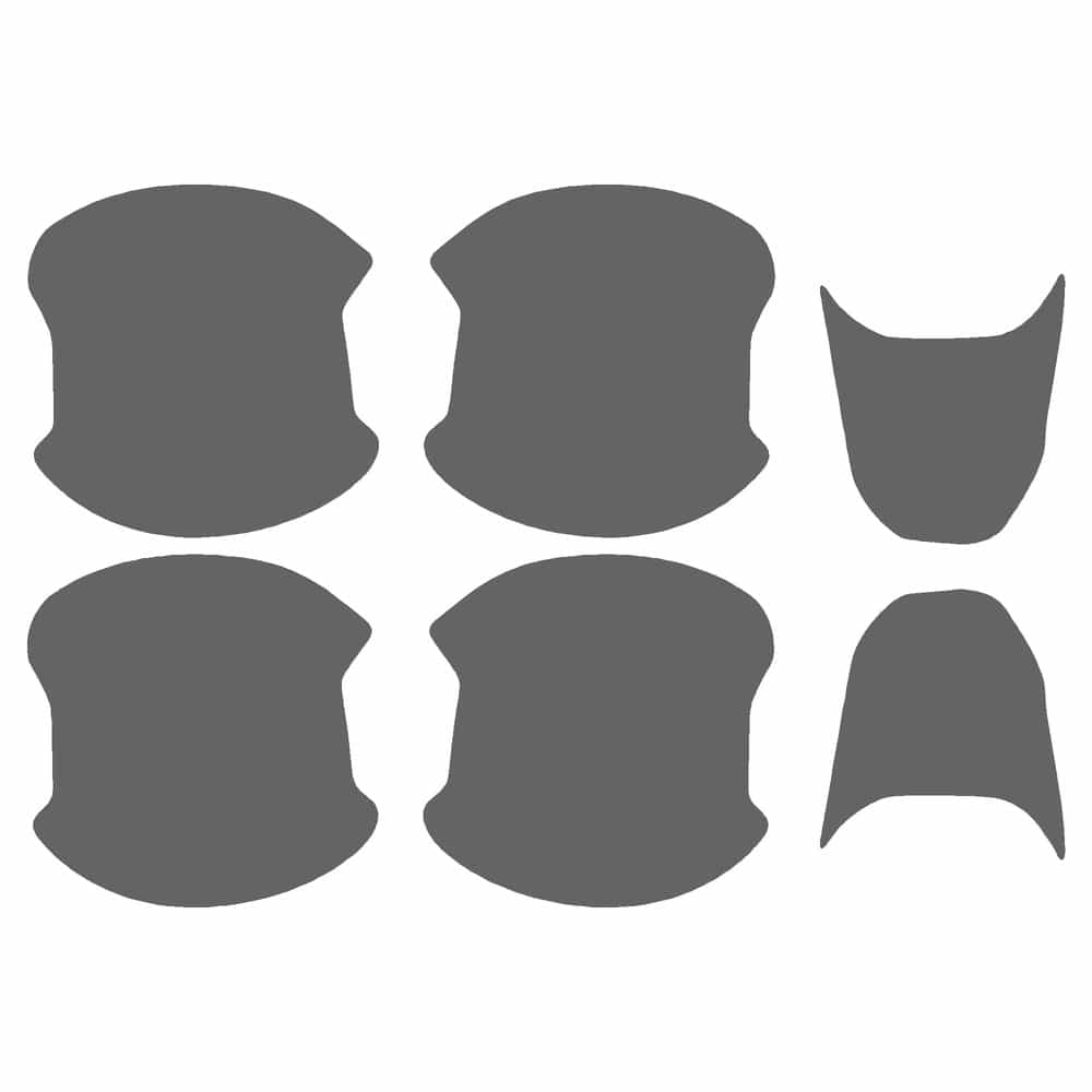Vicrez Paint Protection PPF Pre-Cut Kit, Door Handles vpp194126 for Lincoln MKZ Sedan 2007-2009