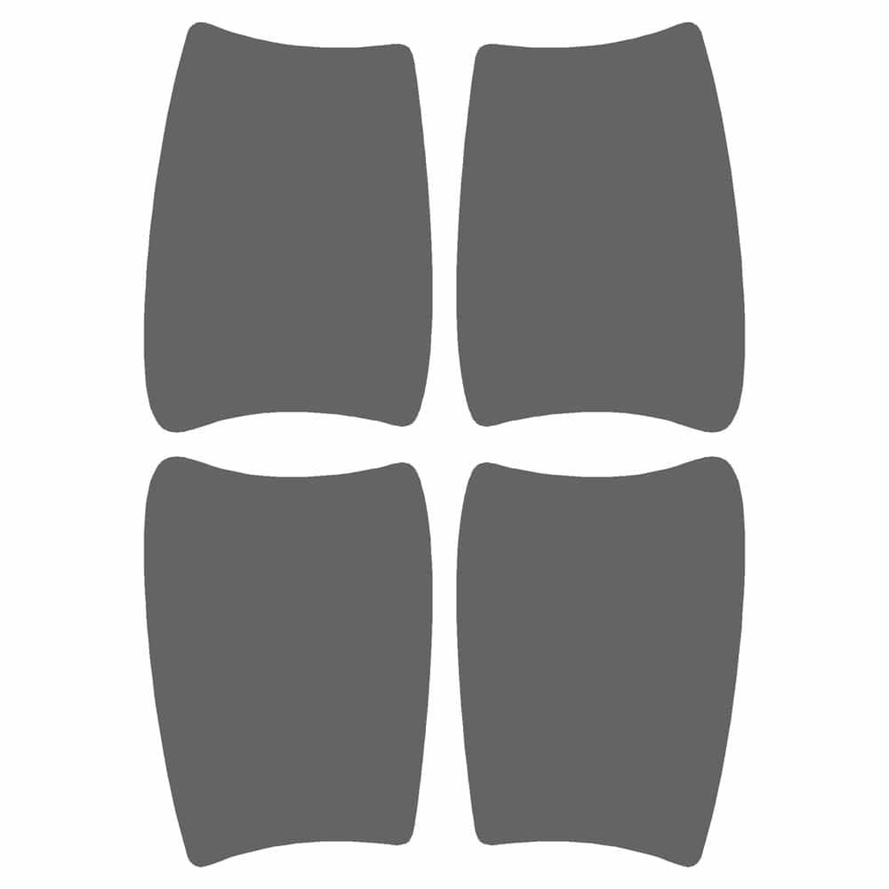 Vicrez Paint Protection PPF Pre-Cut Kit, Door Handles vpp194163 for Lincoln MKZ Sedan 2013-2016