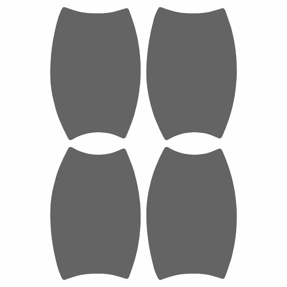 Vicrez Paint Protection PPF Pre-Cut Kit, Door Handles vpp194804 for Maserati Ghibli Sedan 2018-2024