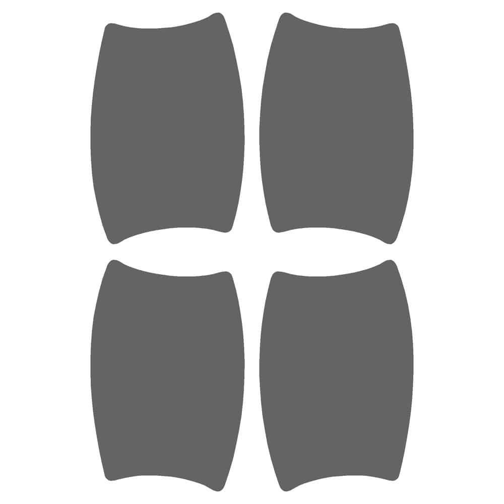 Vicrez Paint Protection PPF Pre-Cut Kit, Door Handles vpp195217 for Maserati Levante SUV 2021-2024