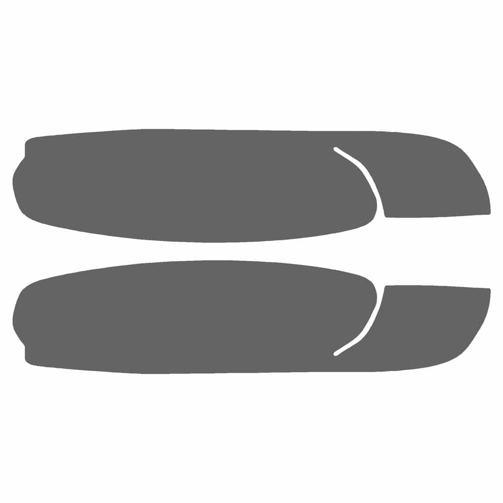 Vicrez Paint Protection PPF Pre-Cut Kit, Door Handles vpp197296 for Mazda Miata Convertible 2003-2004