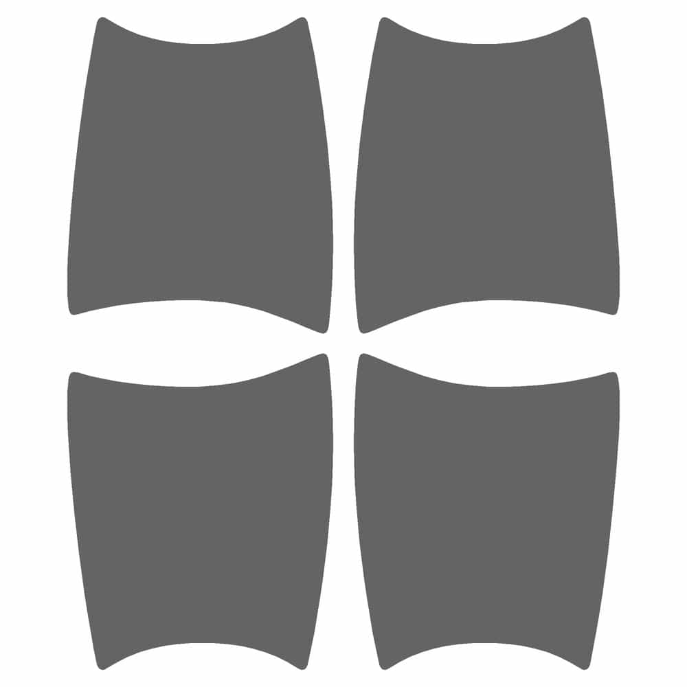 Vicrez Paint Protection PPF Pre-Cut Kit, Door Handles vpp202800 for Mercedes-Benz E53 Sedan 2021-2023