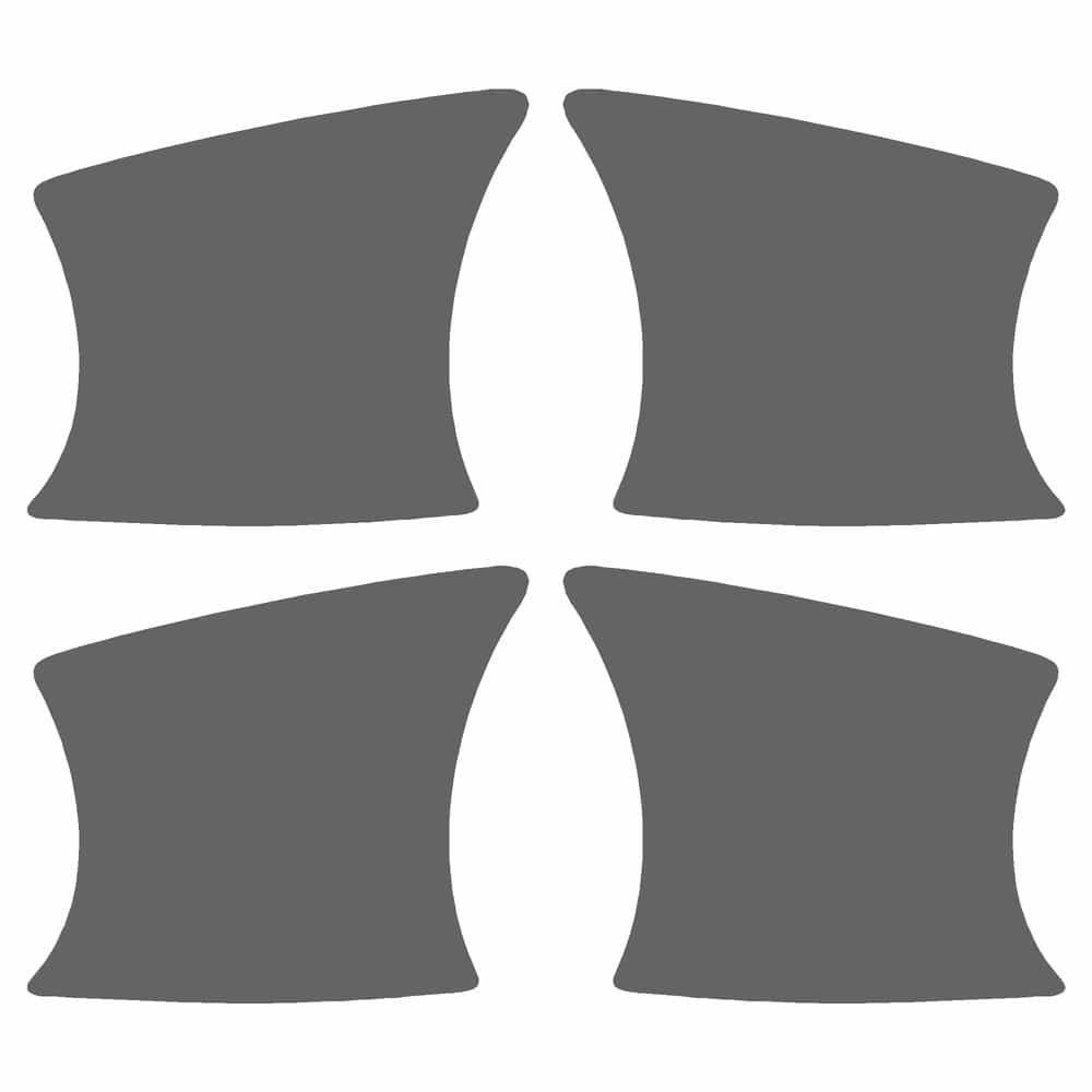 Vicrez Paint Protection PPF Pre-Cut Kit, Door Handles vpp206158 for Mercedes-Benz ML SUV 2012-2015