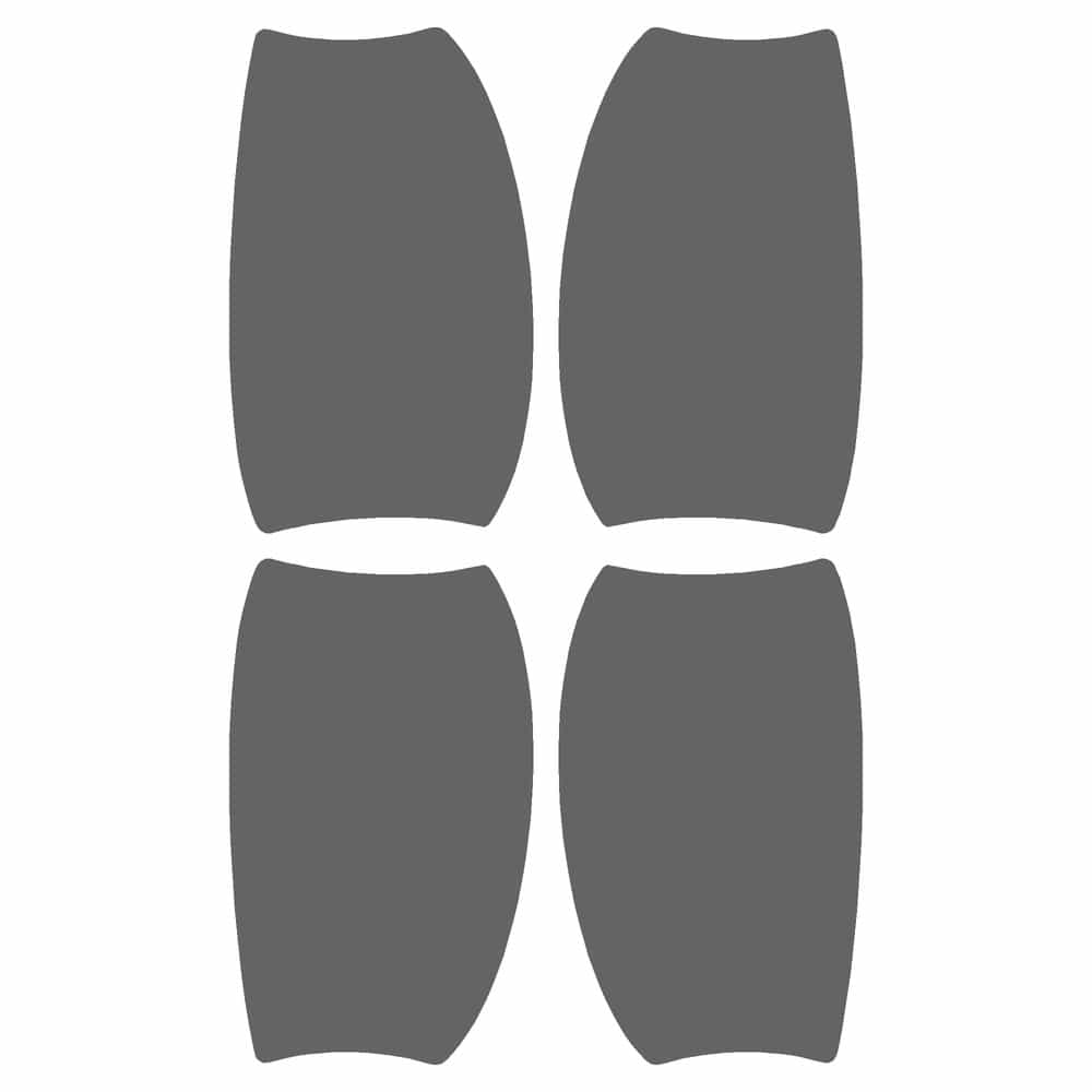 Vicrez Paint Protection PPF Pre-Cut Kit, Door Handles vpp221897 for Porsche Panamera Station Wagon 2021-2023