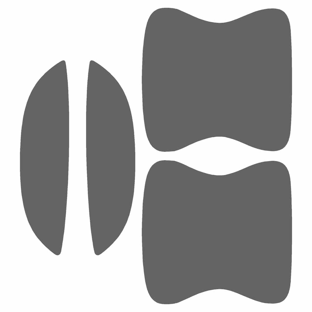Vicrez Paint Protection PPF Pre-Cut Kit, Door Handles vpp239764 for Toyota Tundra Double Cab 2010-2013