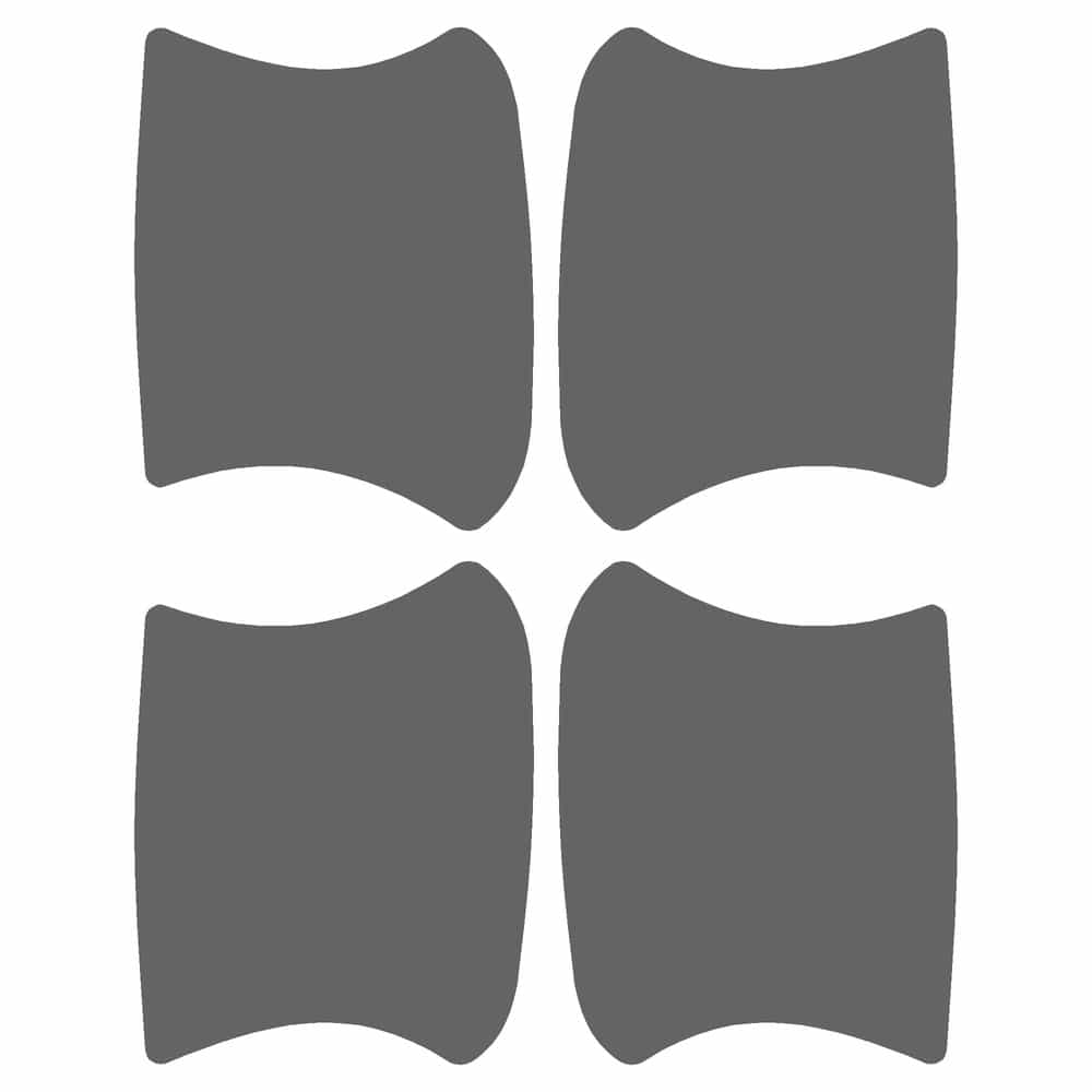 Vicrez Paint Protection PPF Pre-Cut Kit, Door Handles vpp244562 for Volvo C40 SUV 2022-2024