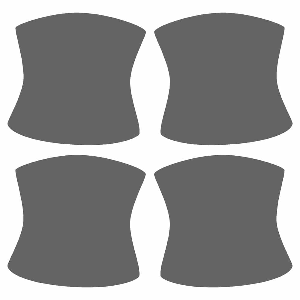 Vicrez Paint Protection PPF Pre-Cut Kit, Door Handles vpp245307 for Volvo S80 Sedan 2014-2016