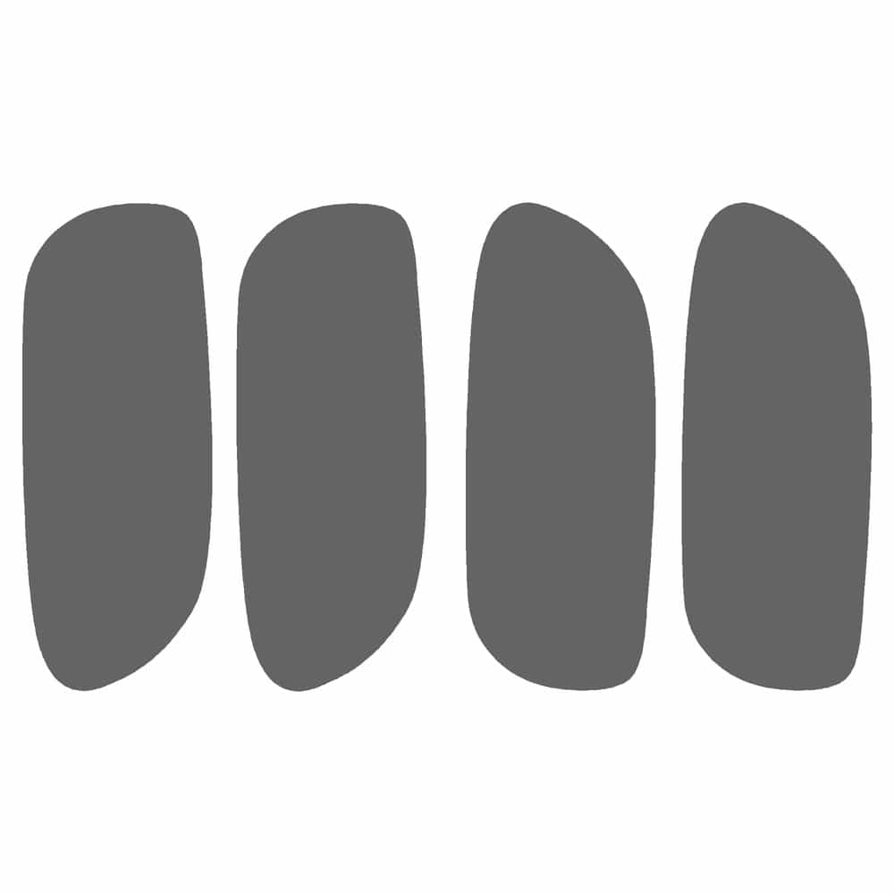 Vicrez Paint Protection PPF Pre-Cut Kit, Door Handles vpp245722 for Volvo V70 Station Wagon 2005-2007