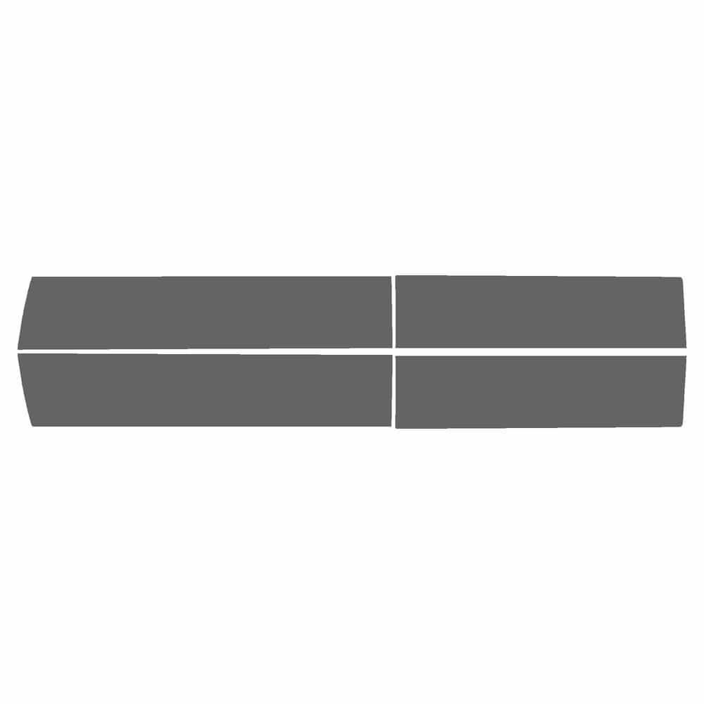 Vicrez Paint Protection PPF Pre-Cut Kit, Door Panels, Driver & Passenger vpp136910 for Chevrolet Silverado 2011-2014