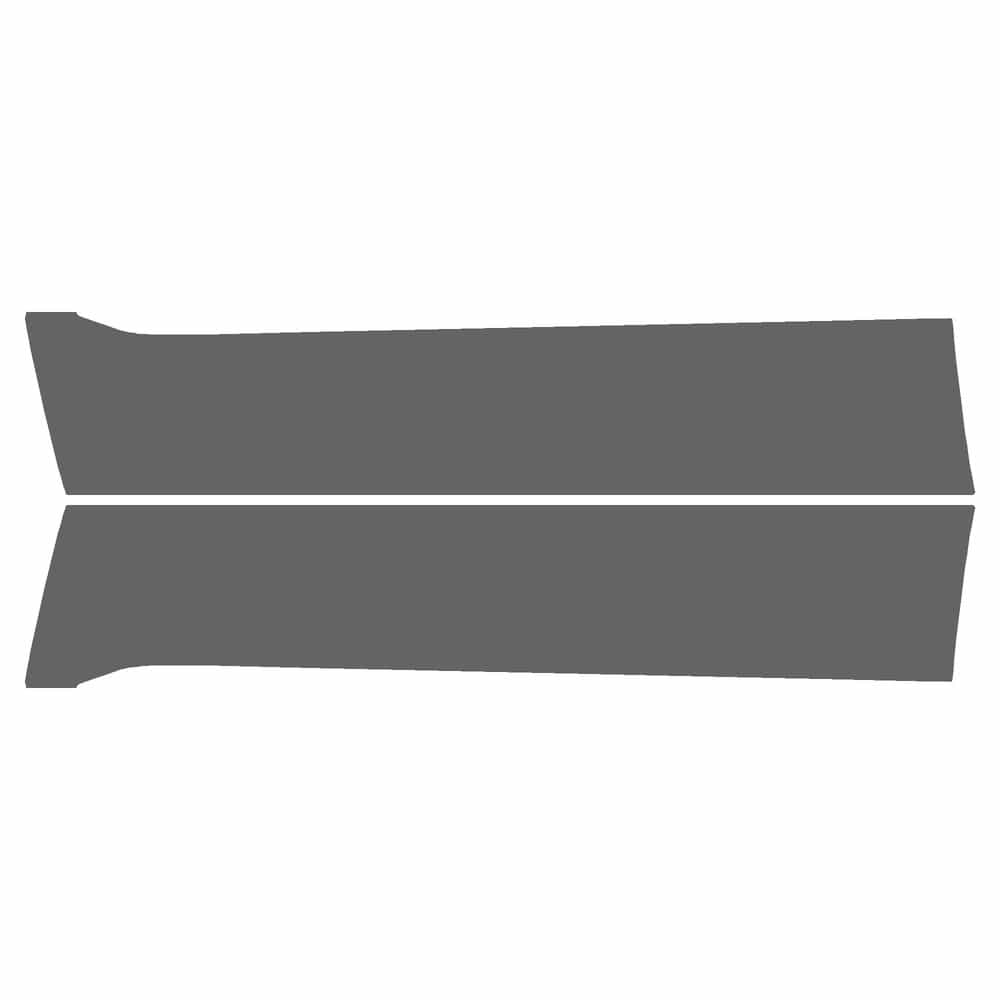 Vicrez Paint Protection PPF Pre-Cut Kit, Door Panels Front, Driver & Passenger vpp130427 for Chevrolet Blazer SUV 2023-2026