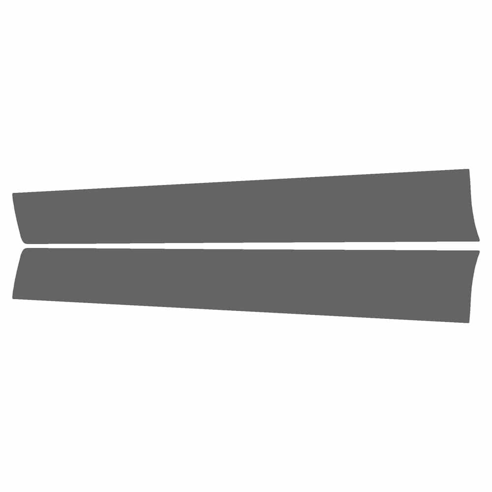 Vicrez Paint Protection PPF Pre-Cut Kit, Door Panels Front, Driver & Passenger vpp132425 for Chevrolet Colorado Crew Pickup 2021-2022