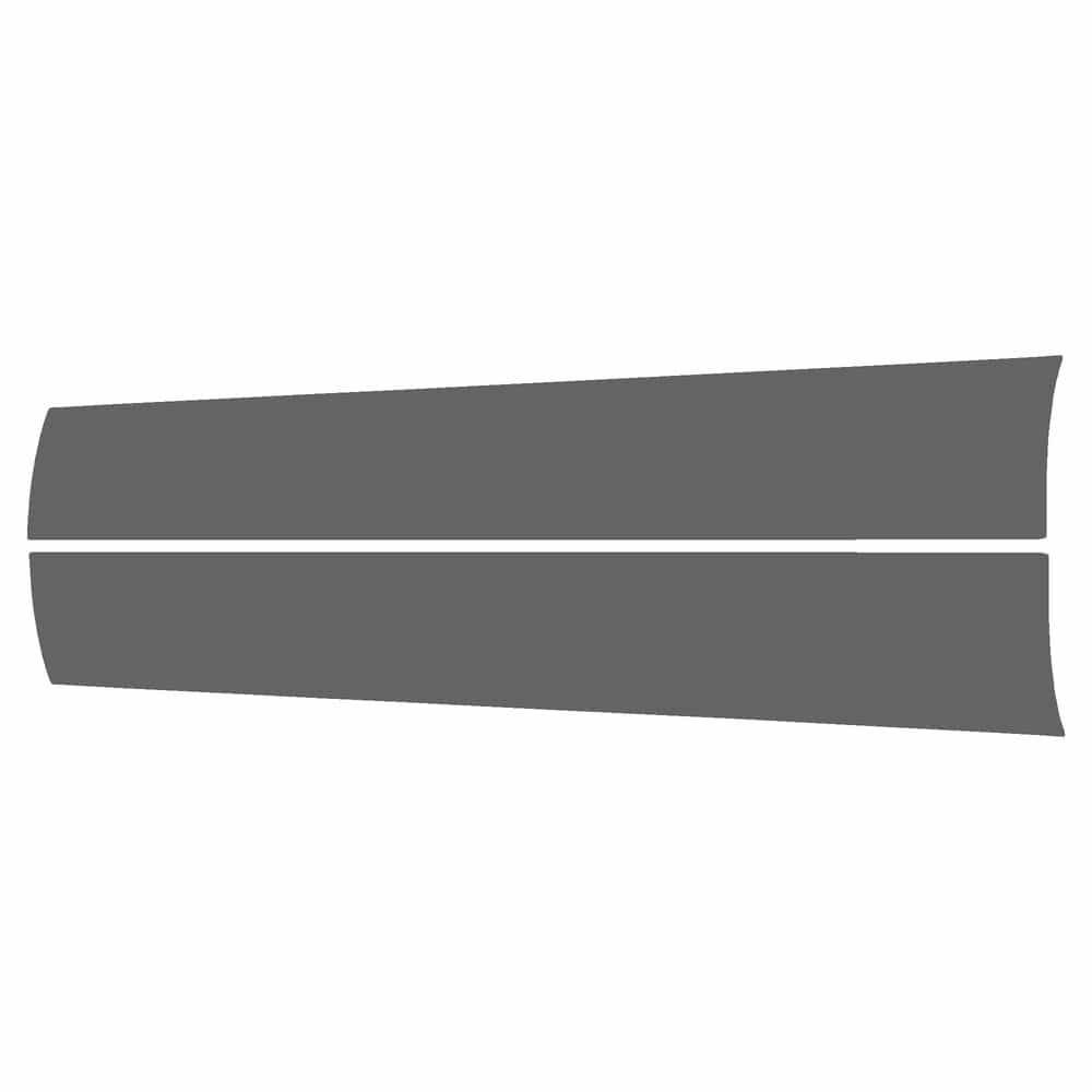 Vicrez Paint Protection PPF Pre-Cut Kit, Door Panels Front, Driver & Passenger vpp132342 for Chevrolet Colorado Extd Pickup 2021-2022