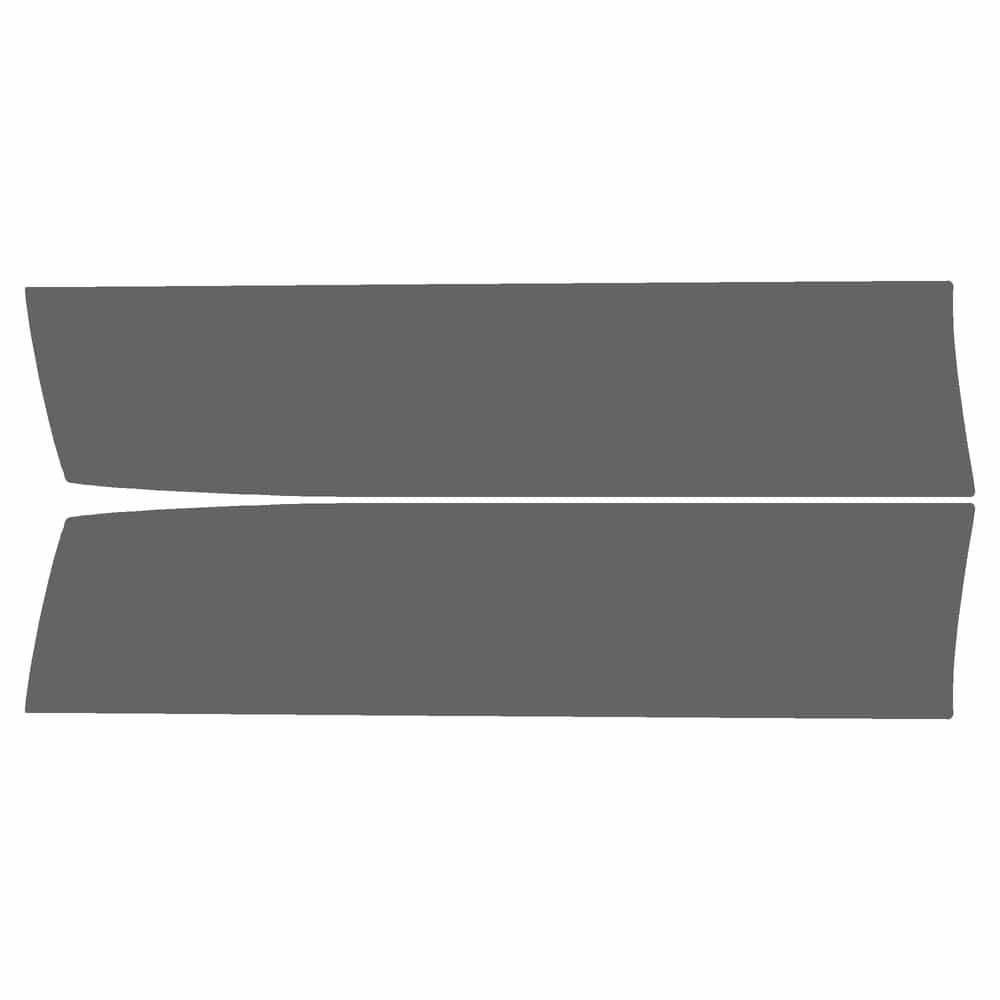 Vicrez Paint Protection PPF Pre-Cut Kit, Door Panels Front, Driver & Passenger vpp138676 for Chevrolet Silverado/Silverado Crew Pickup 2019-2022