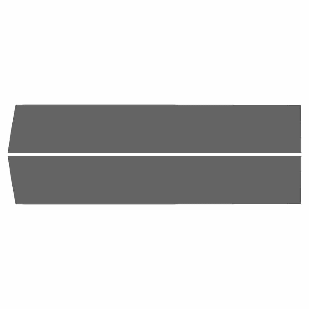 Vicrez Paint Protection PPF Pre-Cut Kit, Door Panels Front, Driver & Passenger vpp139553 for Chevrolet Suburban SUV 2002-2006