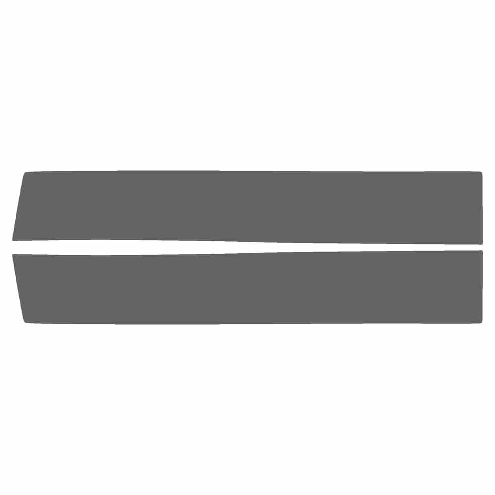 Vicrez Paint Protection PPF Pre-Cut Kit, Door Panels Front, Driver & Passenger vpp140853 for Chevrolet TrailBlazer SUV 2006-2009