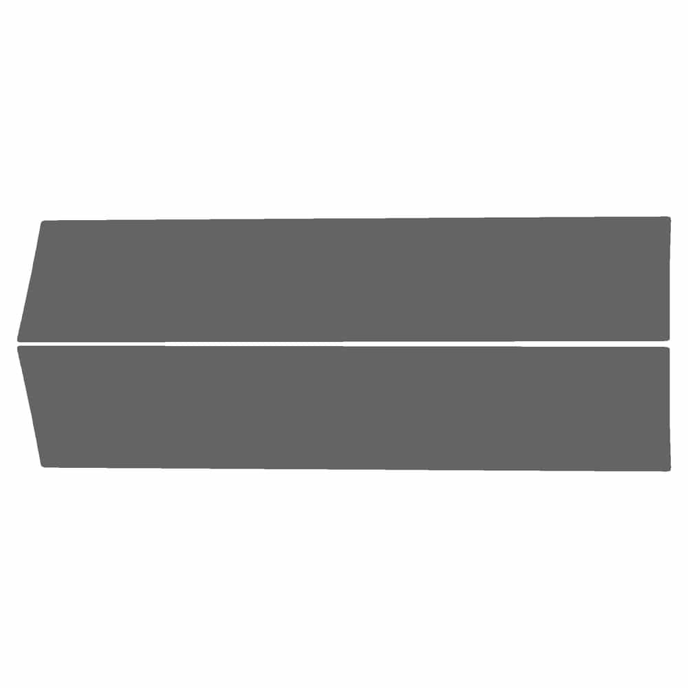 Vicrez Paint Protection PPF Pre-Cut Kit, Door Panels Front, Driver & Passenger vpp143404 for Dodge Dakota Pickup 2002-2004