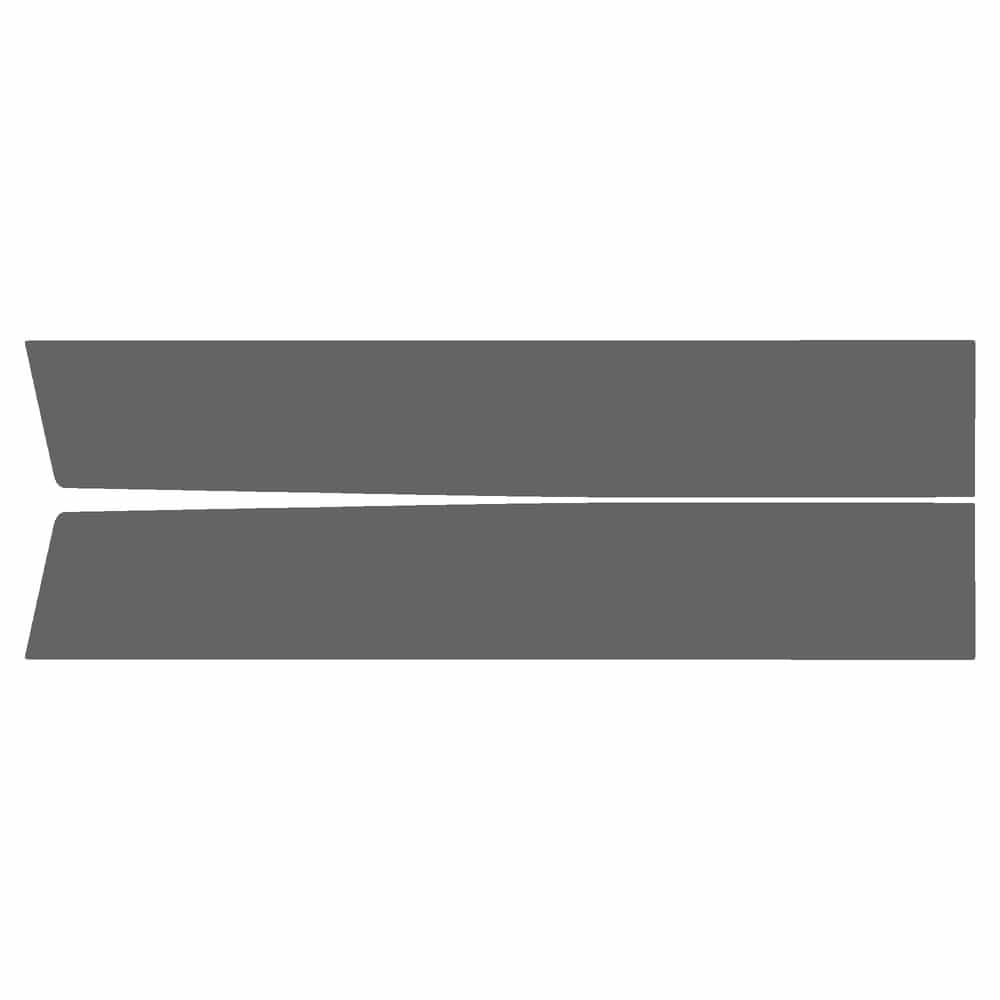 Vicrez Paint Protection PPF Pre-Cut Kit, Door Panels Front, Driver & Passenger vpp143824 for Dodge Durango SUV 2002-2003