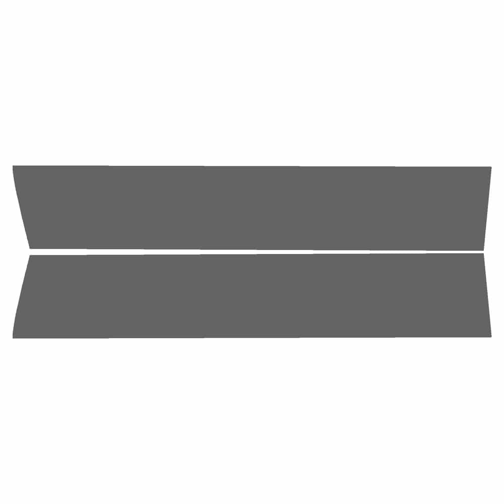 Vicrez Paint Protection PPF Pre-Cut Kit, Door Panels Front, Driver & Passenger vpp144913 for Dodge Ram 2002